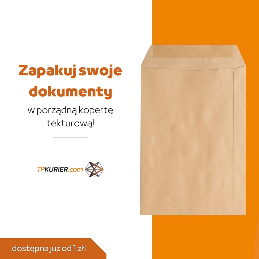 Zapakuj swoje dokumenty w porządną kopertę tekturową